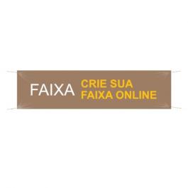 Faixa, Crie On Line      