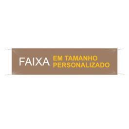 Faixa Impressa Personalizada      