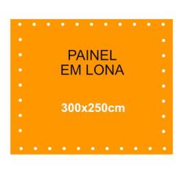 Painel em Lona 300x250cm