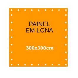 Painel em Lona 300x300cm  300x300cm    