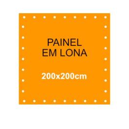 Painel em Lona 200x200cm  200x200cm    