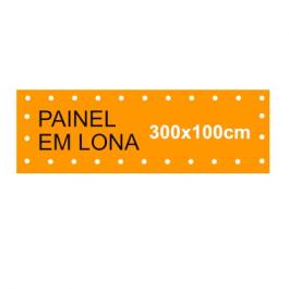 Painel em Lona 300x100cm