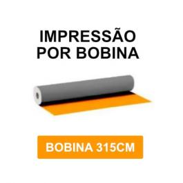 Lona 440g Impressa por Bobina - Bobina 315cm      